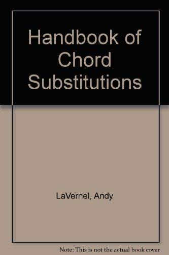 9780943748511: Handbook of Chord Substitutions