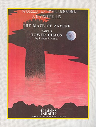 Stock image for Maze of Zayene #3 - Tower of Chaos 1st Printing (Maze of Zayene (Creations Unlimited)) for sale by Noble Knight Games