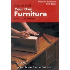 Stock image for How to Build Your Own Furniture for sale by Better World Books: West