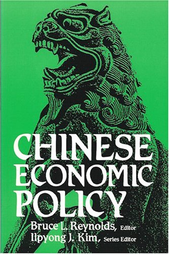 9780943852706: Chinese Economic Policy: Economic Reform at Midstream