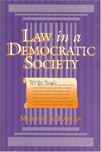 Stock image for Law in a Democratic Society for sale by HPB-Red