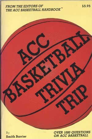 Beispielbild fr ACC basketball trivia trip zum Verkauf von Red's Corner LLC
