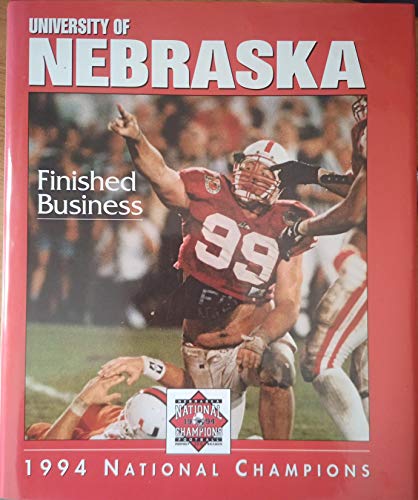Beispielbild fr University of Nebraska National Championship, 1994 zum Verkauf von Better World Books