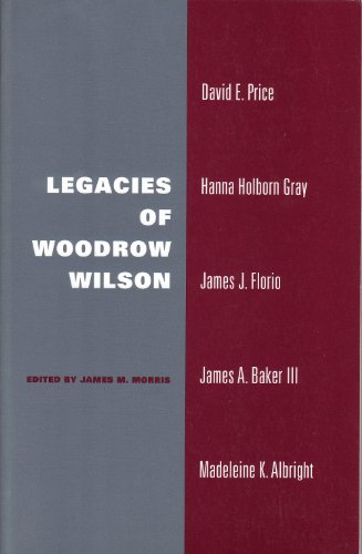 Beispielbild fr Legacies of Woodrow Wilson zum Verkauf von Wonder Book