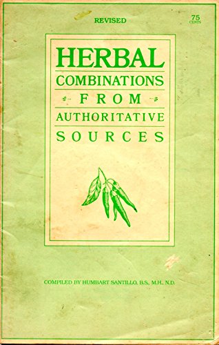 Stock image for Herbal Combinations from Authoritative Sources for sale by Gulf Coast Books
