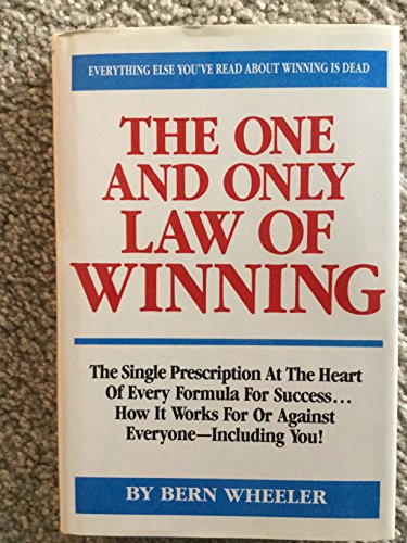 9780944007563: The One and Only Law of Winning