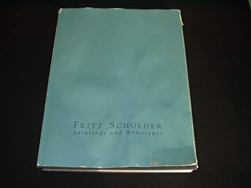 Fritz Scholder: Paintings and Monotypes (9780944092064) by [???]