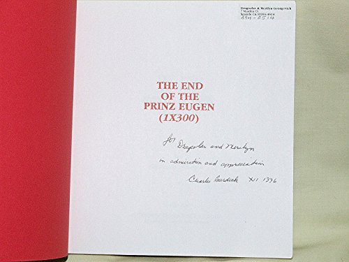 Imagen de archivo de The End of the Prinz Eugene a la venta por Sierra Rose Antiques