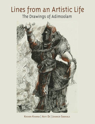 9780944142509: Lines from an Artistic Life: The Drawings of Adimoolam