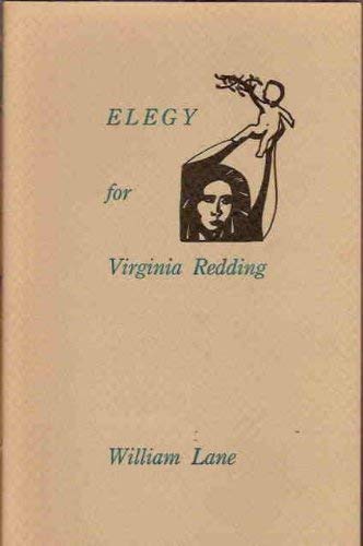 Stock image for Elegy for Virginia Redding for sale by Arundel Books