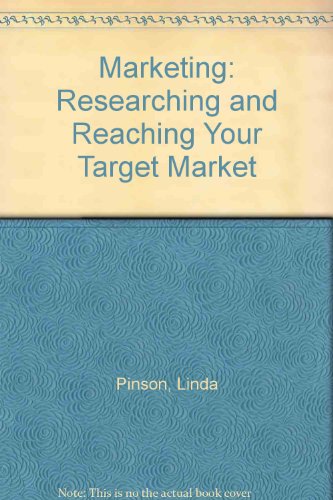 Beispielbild fr Marketing: Researching and Reaching Your Target Market zum Verkauf von NEPO UG