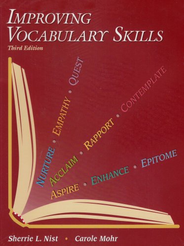 Imagen de archivo de Improving Vocabulary Skills a la venta por Gulf Coast Books