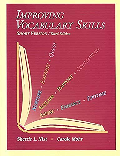 Beispielbild fr Improving Vocabulary Skills: Short Version zum Verkauf von Wonder Book
