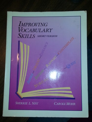 Imagen de archivo de Improving vocabulary skills: Short version (Townsend Press vocabulary series) a la venta por Better World Books