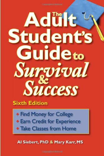 Imagen de archivo de The Adult Student's Guide to Survival and Success a la venta por Better World Books Ltd