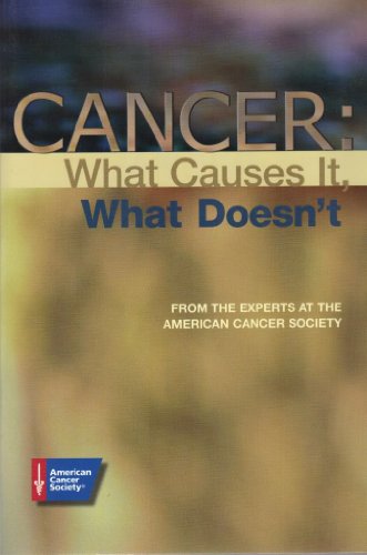Imagen de archivo de Cancer: What Causes It, What Doesn't a la venta por SecondSale