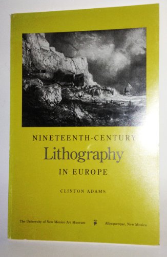 Stock image for Nineteenth-Century Lithography in Europe for sale by HPB-Red