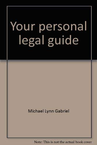 Stock image for Your personal legal guide for sale by Wonder Book