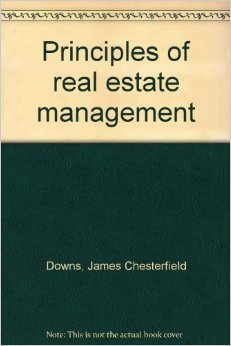 Imagen de archivo de Principles of Real Estate Management a la venta por Wonder Book