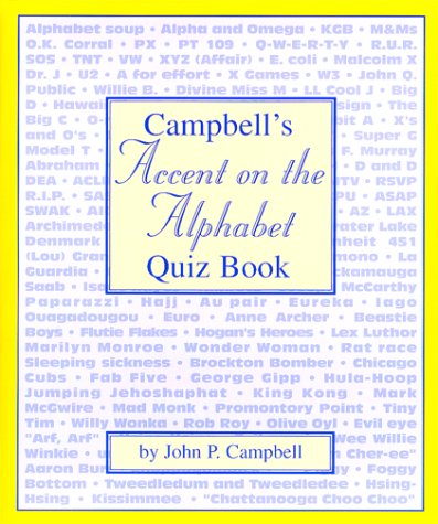 Beispielbild fr Campbell's Accent on the Alphabet Quiz Book zum Verkauf von Half Price Books Inc.