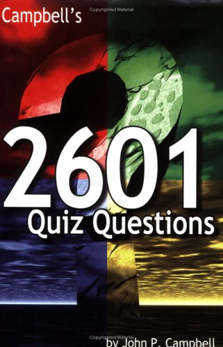9780944322451: Campbell's 2601 Quiz Questions