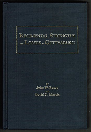 9780944413326: Regimental Strengths and Losses at Gettysburg