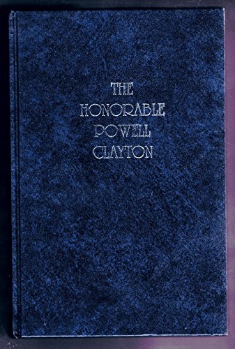 Stock image for The Honorable Powell Clayton for sale by ThriftBooks-Atlanta