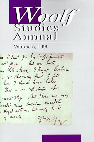 9780944473481: Woolf Studies Annual: 1999: 5 (Wsa)