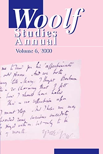 9780944473504: Woolf Studies Annual: 6 (Wsa)