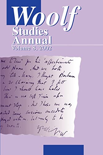 Imagen de archivo de Woolf Studies Annual Volume 8 a la venta por ThriftBooks-Atlanta