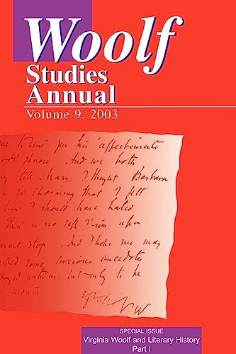 9780944473627: Woolf Studies Annual Volume 9 (Wsa)