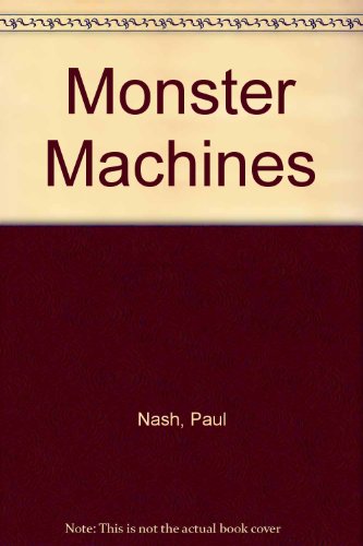 Beispielbild fr Monster Machines zum Verkauf von BooksRun