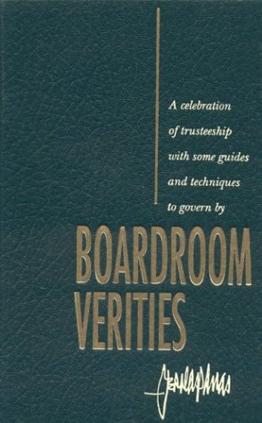 Stock image for Boardroom Verities for sale by Open Books