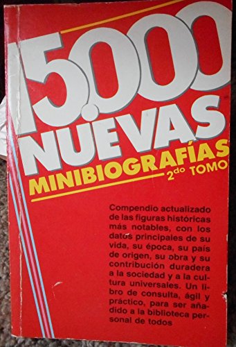 Imagen de archivo de 15000 Nuevas Minibiografias a la venta por Dailey Ranch Books