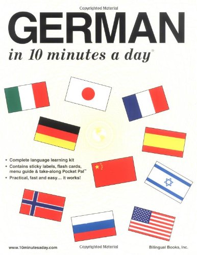 Stock image for German in 10 Minutes a Day for sale by SecondSale