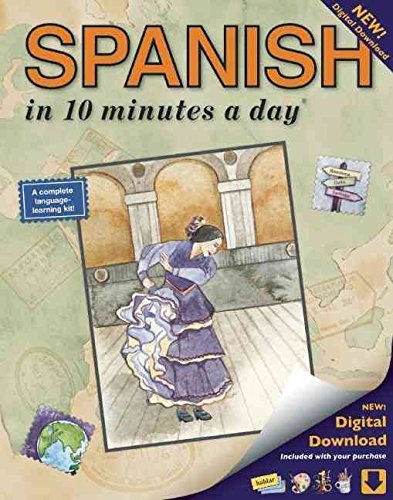 Beispielbild fr Spanish in 10 Minutes a Day zum Verkauf von Hawking Books