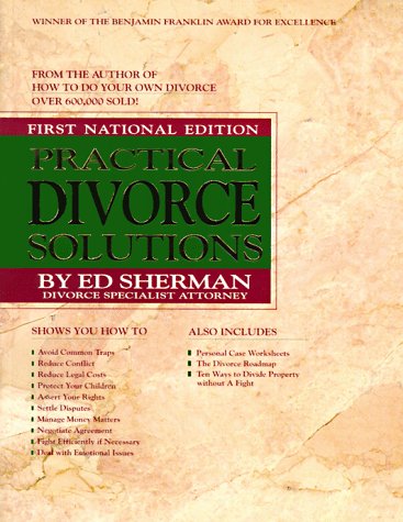 Beispielbild fr Practical Divorce Solutions : How to Settle Out of Court zum Verkauf von Better World Books: West