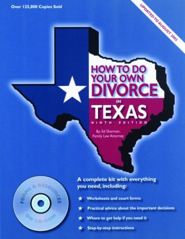 Stock image for How to Do Your Own Divorce in Texas for sale by Hawking Books