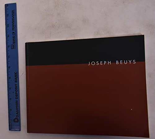 Imagen de archivo de Joseph Beuys a la venta por Twice Sold Tales, Capitol Hill