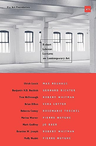 9780944521809: Robert Lehman Lectures on Contemporary Art No. 5