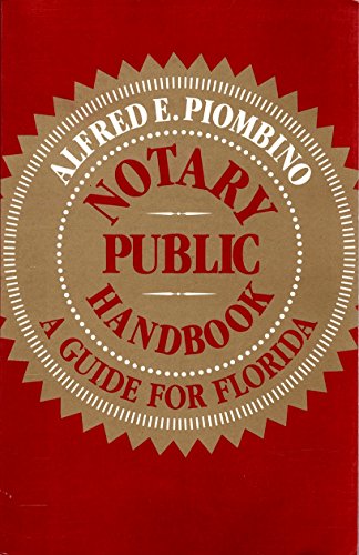 Stock image for Notary Public Handbook : A Guide for Florida for sale by ZBK Books