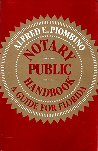 9780944560334: Notary Public Handbook : A Guide for Florida