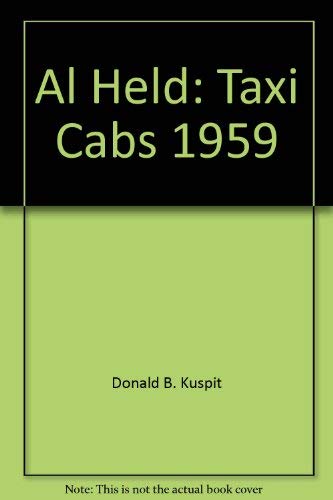 Imagen de archivo de Al Held Taxi Cabs 1959 a la venta por Zubal-Books, Since 1961