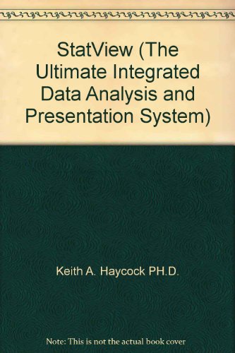 Imagen de archivo de StatView (The Ultimate Integrated Data Analysis and Presentation System) a la venta por Better World Books