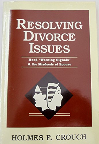 Beispielbild fr Resolving Divorce Issues zum Verkauf von Bingo Used Books