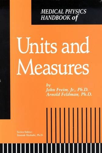 Stock image for Medical Physics Handbook of Units and Measures for sale by Books Puddle
