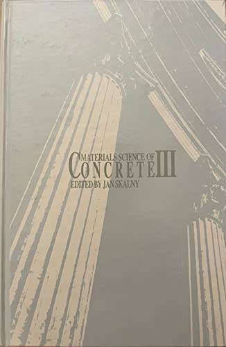 Stock image for Materials Science of Concrete Skalny, Jan P. for sale by Aragon Books Canada