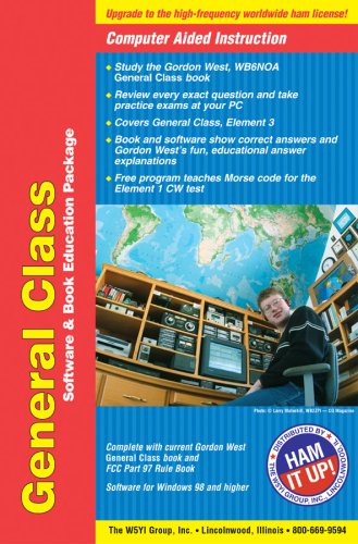 2007-11 General Class book + software package (9780945053521) by Gordon West; WB6NOA