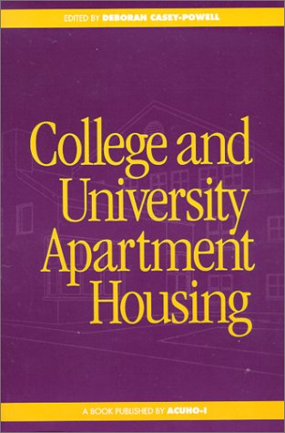 Stock image for College and University Apartment Housing for sale by Better World Books