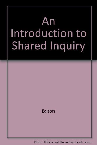 Stock image for An Introduction to Shared Inquiry for sale by Hastings of Coral Springs